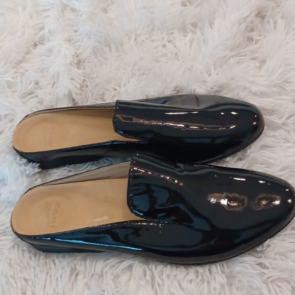Dansko Lexie Black Patent Leather Mule Slip On Women's Size US 11.5-12 EU 42 NEW - Picture 7 of 16